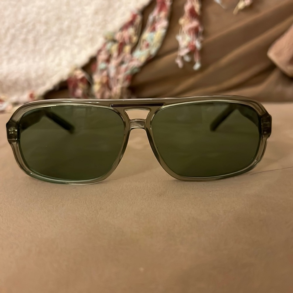 Gucci mens sunglasses in olive